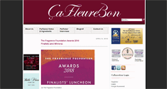 Desktop Screenshot of cafleurebon.com